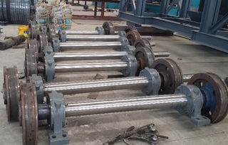 重型卸料車行走輪車軸